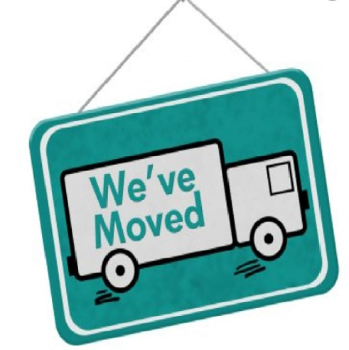 we've moved